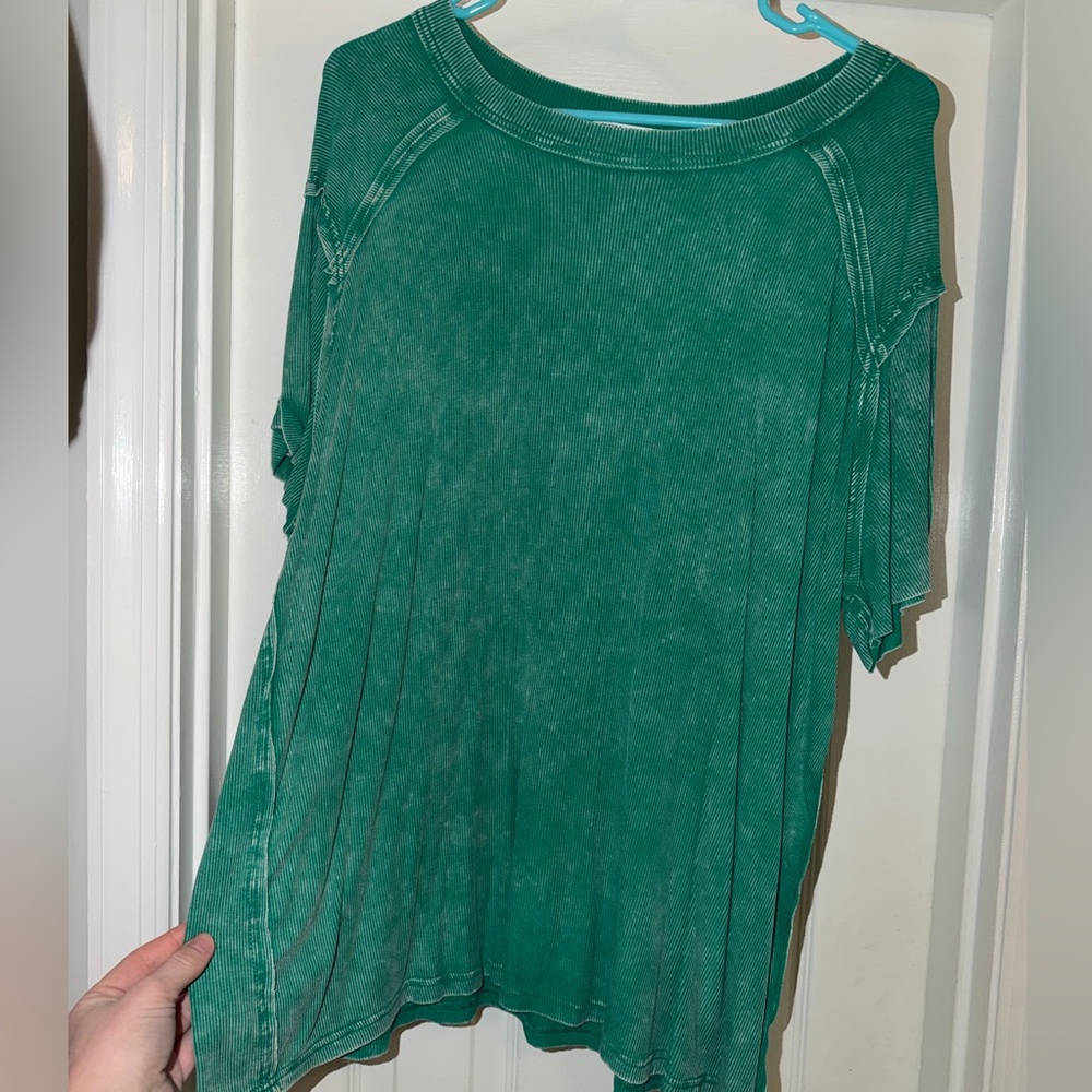 Zenana Outfitters Teal Women's Blouse